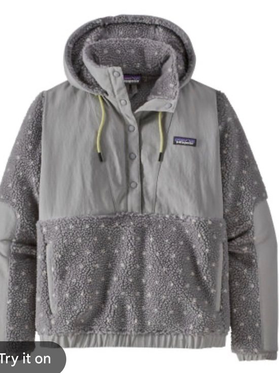 Patagonia Jackets & Blazers - Patagonia Gray Retro Fleece Pullover Jacket